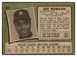 1971 Topps Baseball #264 Joe Morgan Astros EX 505578