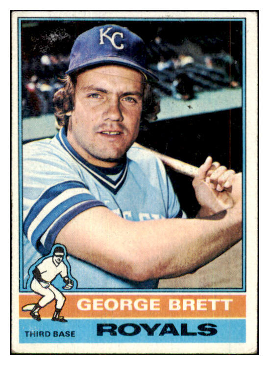 1976 Topps Baseball #019 George Brett Royals VG-EX 505627