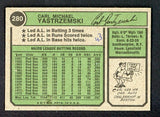 1974 Topps Baseball #280 Carl Yastrzemski Red Sox NR-MT 505630