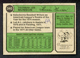 1974 Topps Baseball #340 Thurman Munson Yankees NR-MT 505631