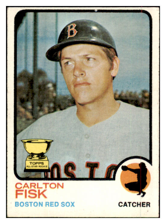 1973 Topps Baseball #193 Carlton Fisk Red Sox VG-EX 505647