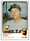 1973 Topps Baseball #193 Carlton Fisk Red Sox VG-EX 505647