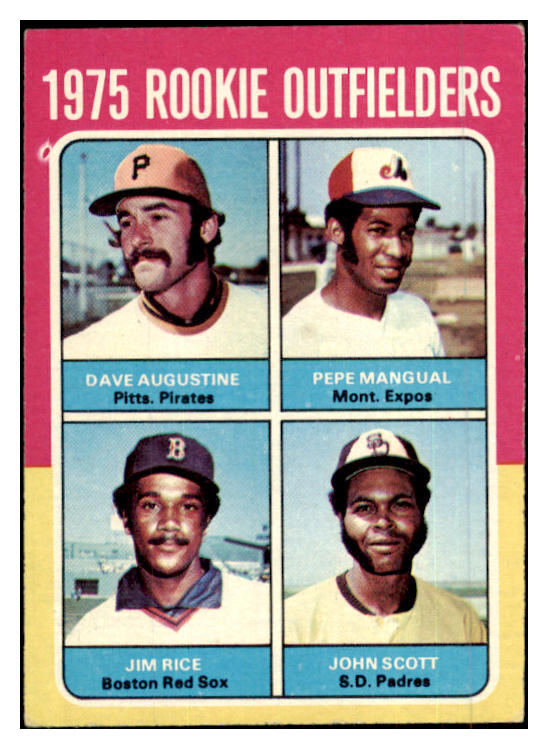 1975 Topps Baseball #616 Jim Rice Red Sox VG-EX 505669