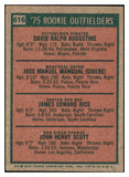1975 Topps Baseball #616 Jim Rice Red Sox VG-EX 505669