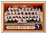 1957 Topps Baseball #329 Chicago White Sox Team EX 505676