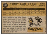 1960 Topps Baseball #509 Tommy Davis Dodgers VG-EX 505683