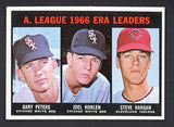 1967 Topps Baseball #233 A.L. ERA Leaders Gary Peters NR-MT 505693