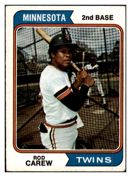 1974 Topps Baseball #050 Rod Carew Twins VG-EX 505714