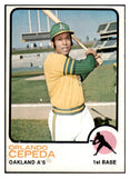 1973 Topps Baseball #545 Orlando Cepeda A's EX-MT 505719