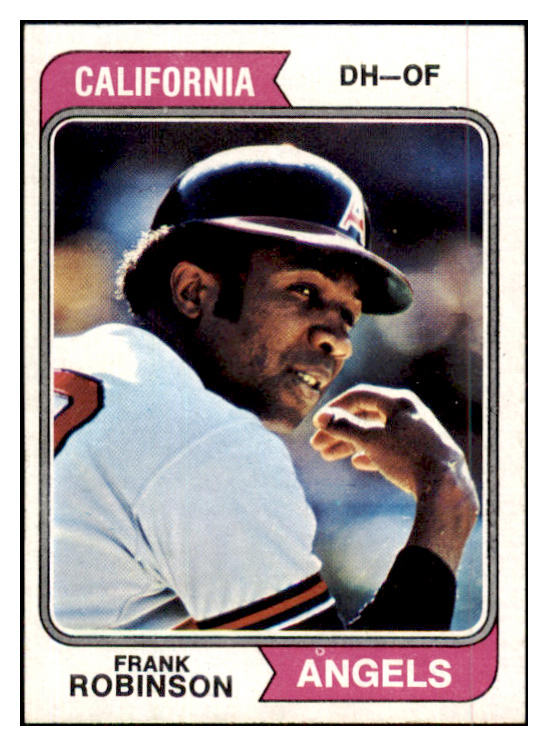 1974 Topps Baseball #055 Frank Robinson Angels EX-MT 505722