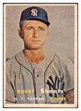 1957 Topps Baseball #272 Bobby Shantz Yankees EX 505728