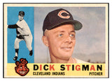 1960 Topps Baseball #507 Dick Stigman Indians EX-MT 505730