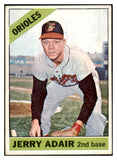 1966 Topps Baseball #533 Jerry Adair Orioles EX 505744