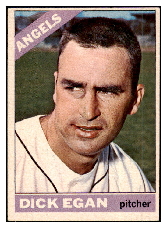 1966 Topps Baseball #536 Dick Egan Angels EX 505746