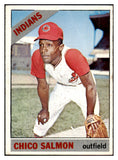 1966 Topps Baseball #594 Chico Salmon Indians EX 505762