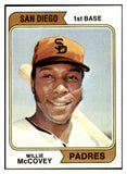 1974 Topps Baseball #250 Willie McCovey Padres EX-MT 505782