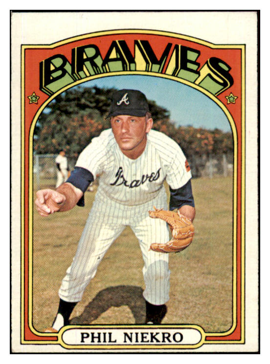 1972 Topps Baseball #620 Phil Niekro Braves EX-MT 505788