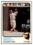 1973 Topps Baseball #380 Johnny Bench Reds EX-MT 505808