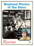 1973 Topps Baseball #344 Catfish Hunter KP A's EX-MT 505810