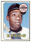 1969 Topps Baseball #208 Donn Clendenon Expos VG-EX Variation 505811