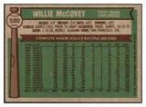 1976 Topps Baseball #520 Willie McCovey Padres EX 505820