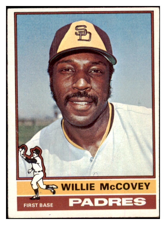 1976 Topps Baseball #520 Willie McCovey Padres EX 505822