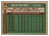 1976 Topps Baseball #520 Willie McCovey Padres EX 505822