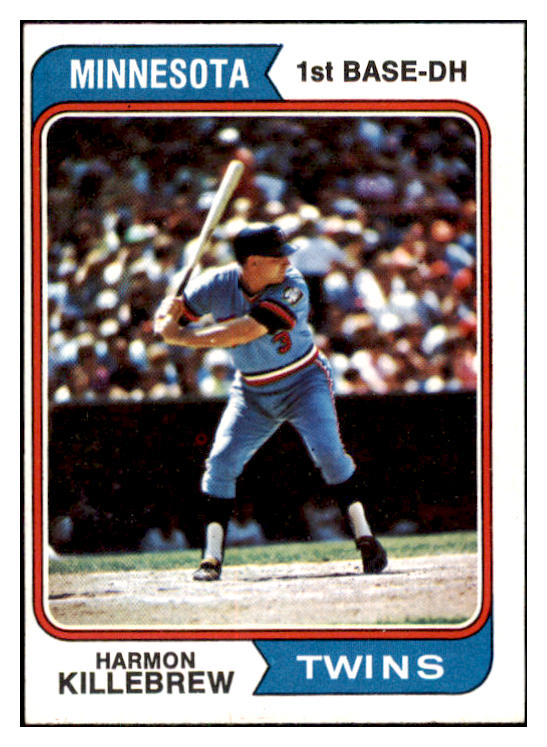 1974 Topps Baseball #400 Harmon Killebrew Twins EX-MT 505834