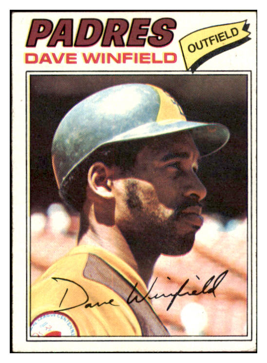 1977 Topps Baseball #390 Dave Winfield Padres EX 505836