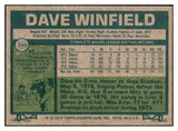 1977 Topps Baseball #390 Dave Winfield Padres EX 505836