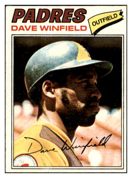 1977 Topps Baseball #390 Dave Winfield Padres EX-MT 505837