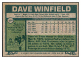 1977 Topps Baseball #390 Dave Winfield Padres EX-MT 505838