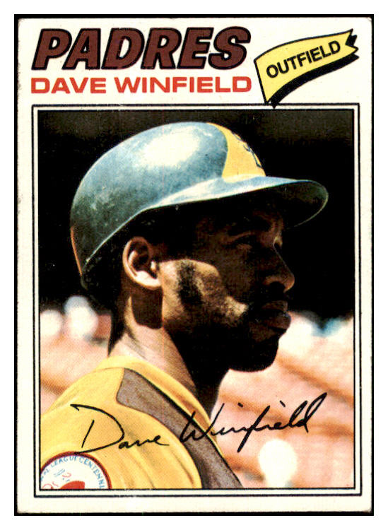 1977 Topps Baseball #390 Dave Winfield Padres EX-MT 505839