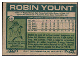 1977 Topps Baseball #635 Robin Yount Brewers EX-MT 505841