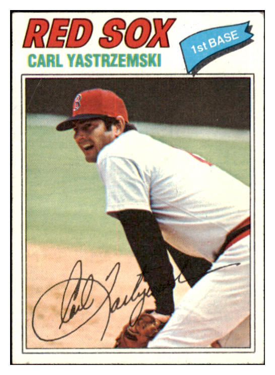 1977 Topps Baseball #480 Carl Yastrzemski Red Sox EX-MT 505843