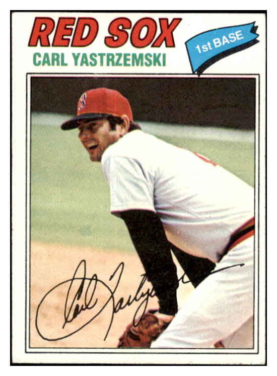 1977 Topps Baseball #480 Carl Yastrzemski Red Sox EX-MT 505844