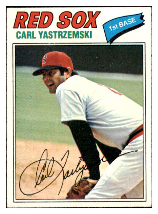 1977 Topps Baseball #480 Carl Yastrzemski Red Sox EX-MT 505845