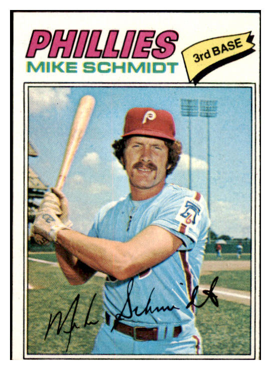 1977 Topps Baseball #140 Mike Schmidt Phillies EX-MT 505846