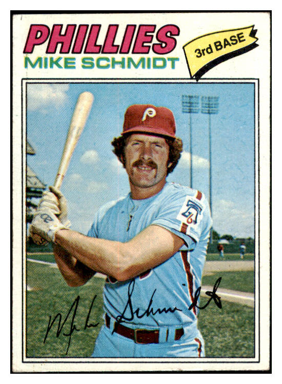 1977 Topps Baseball #140 Mike Schmidt Phillies EX-MT 505847