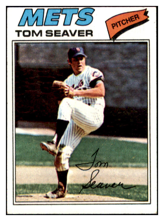 1977 Topps Baseball #150 Tom Seaver Mets EX 505849