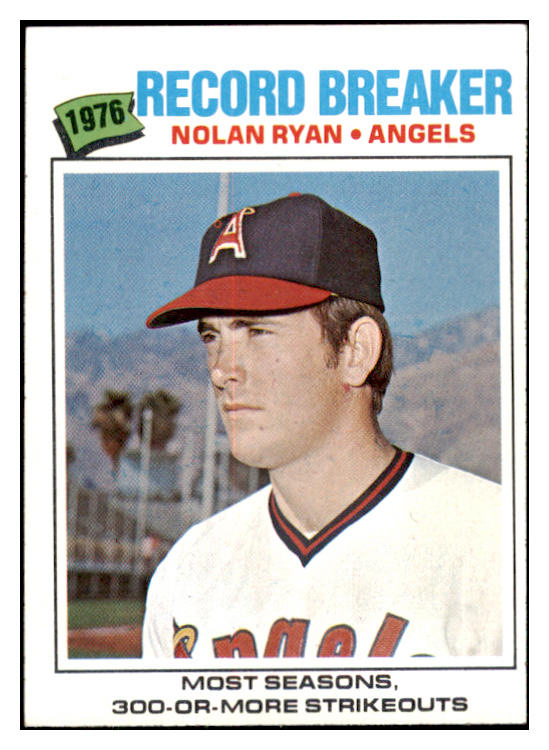 1977 Topps Baseball #234 Nolan Ryan RB Angels EX-MT 505864