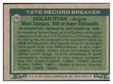 1977 Topps Baseball #234 Nolan Ryan RB Angels EX-MT 505864