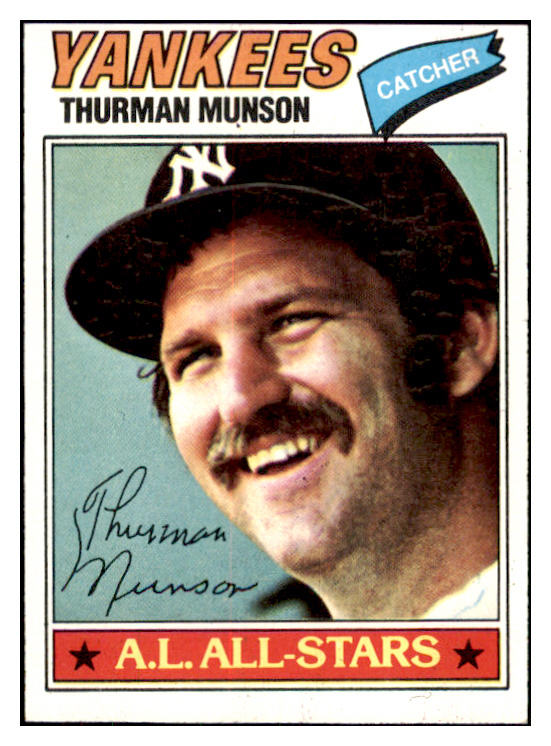 1977 Topps Baseball #170 Thurman Munson Yankees EX-MT 505867