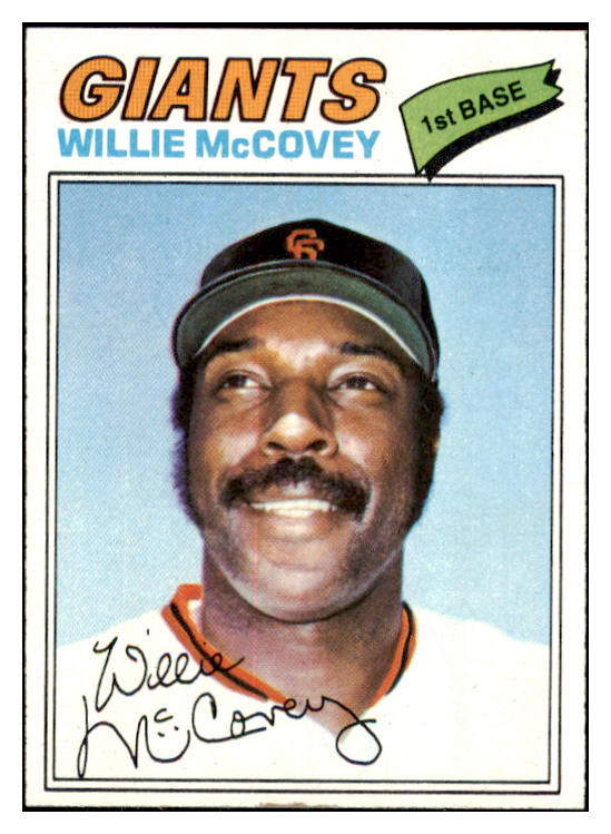 1977 Topps Baseball #547 Willie McCovey Giants EX-MT 505869