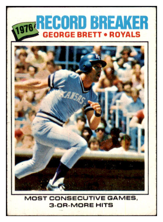 1977 Topps Baseball #231 George Brett RB Royals EX-MT 505876