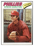 1977 Topps Baseball #110 Steve Carlton Phillies EX 505881