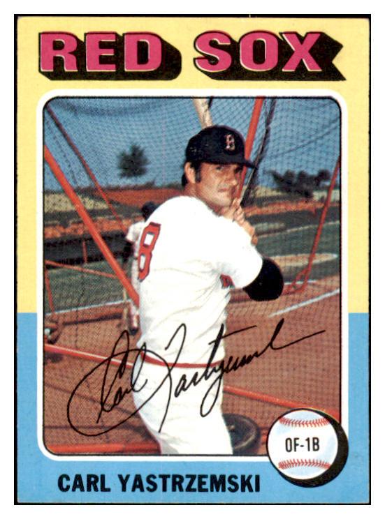 1975 Topps Baseball #280 Carl Yastrzemski Red Sox EX-MT 505894