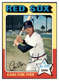 1975 Topps Baseball #080 Carlton Fisk Red Sox EX-MT 505910