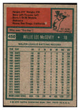 1975 Topps Baseball #450 Willie McCovey Padres EX-MT 505917