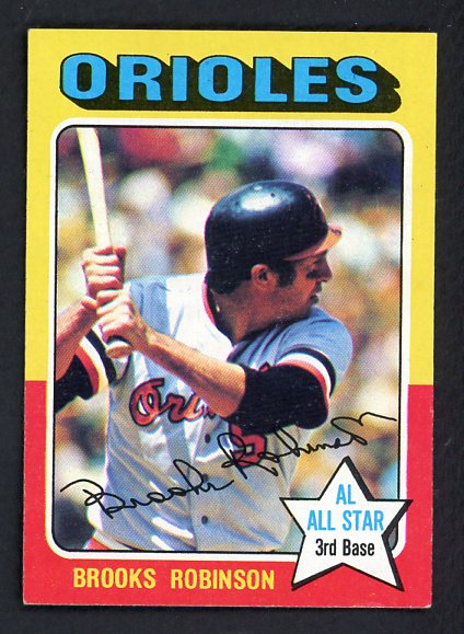 1975 Topps Baseball #050 Brooks Robinson Orioles EX-MT 505919